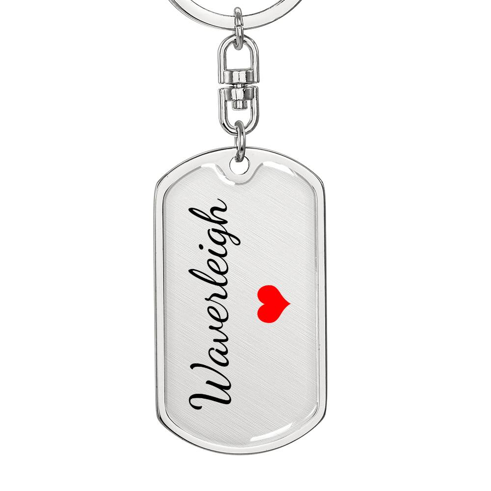 Waverleigh Keychain – Name Keychain Gift