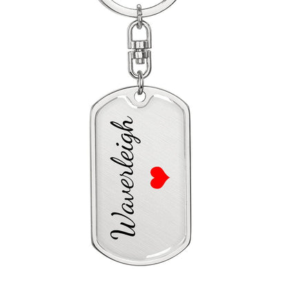 Waverleigh Keychain – Name Keychain Gift