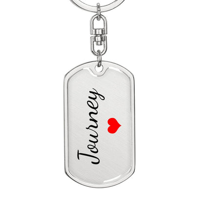 Journey Keychain – Name Keychain for Women