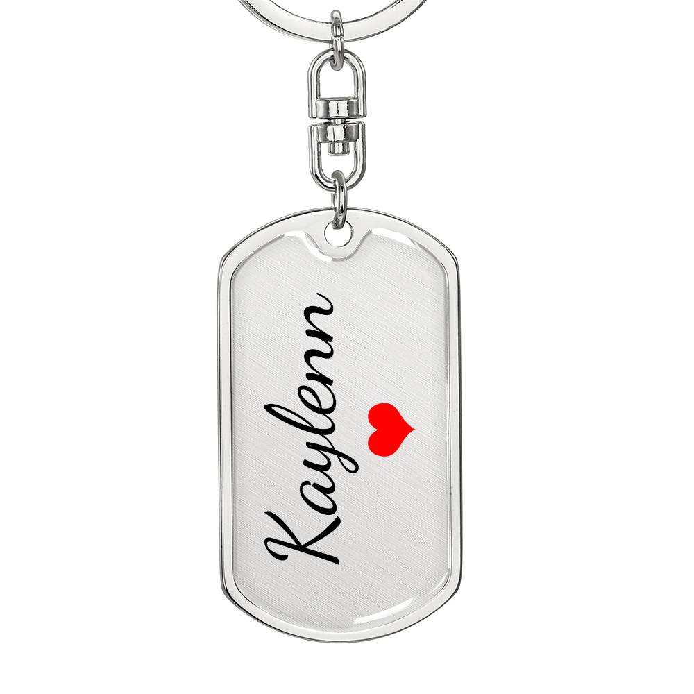 Kaylenn Keychain – Name Keychain for Women