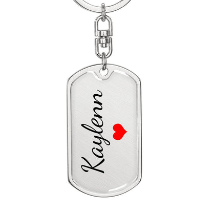 Kaylenn Keychain – Name Keychain for Women