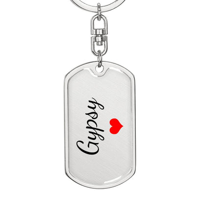 Gypsy Keychain – Custom Name Keychain for Women