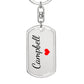 Campbell Keychain – Name Keychain Gift