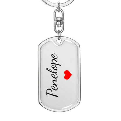 Penelope Keychain – Name Keychain Gift
