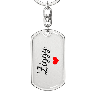 Ziggy Keychain – Custom Name Keychain for Women