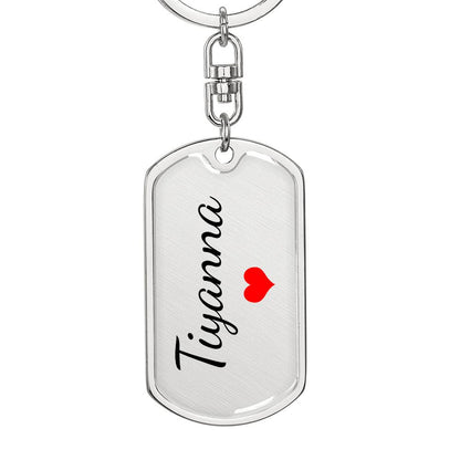Tiyanna Keychain – Name Keychain for Women
