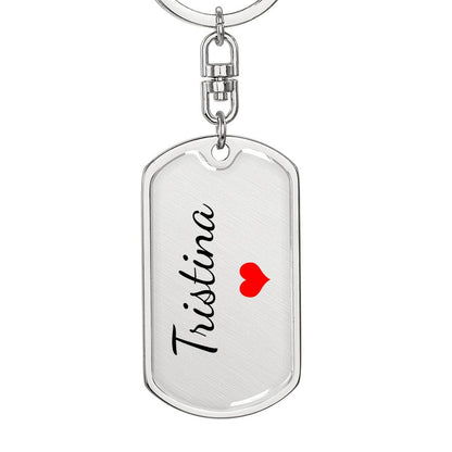 Tristina Keychain – Name Keychain Gift