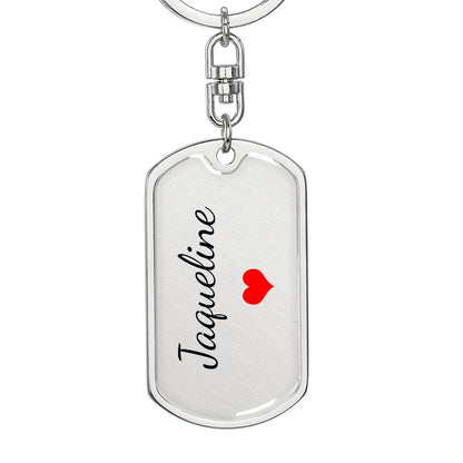 Jaqueline Keychain – Name Keychain Gift