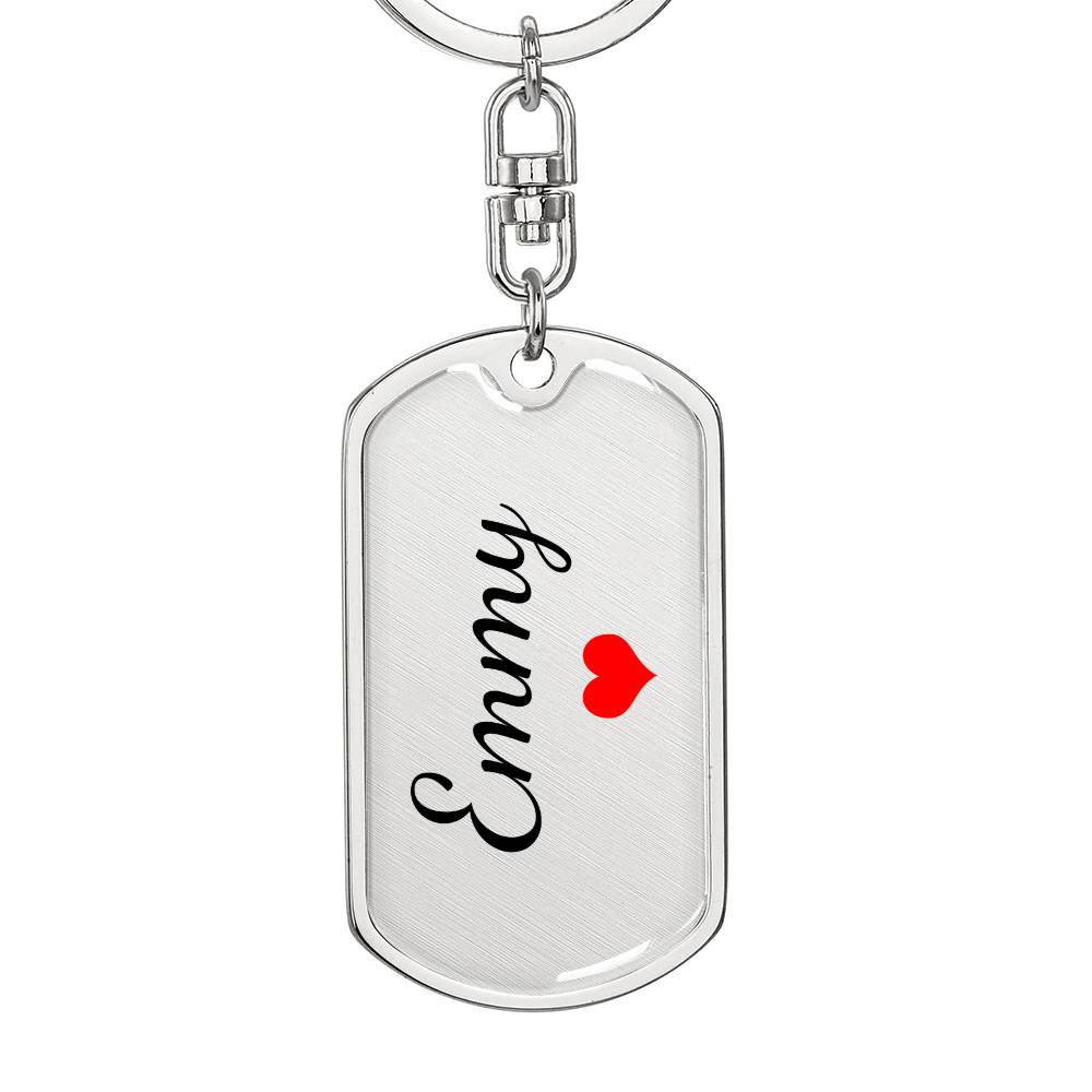 Emmy Keychain – Custom Name Keychain for Women