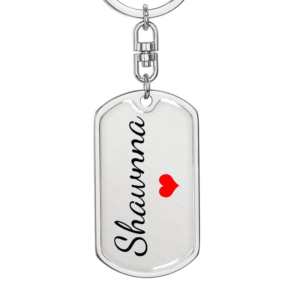 Shawnna Keychain – Name Keychain for Women
