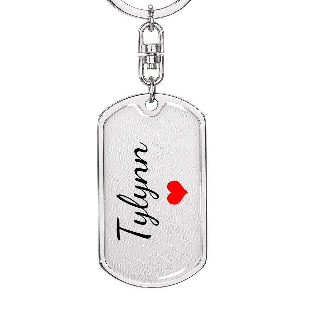 Tylynn Keychain – Custom Name Keychain for Women