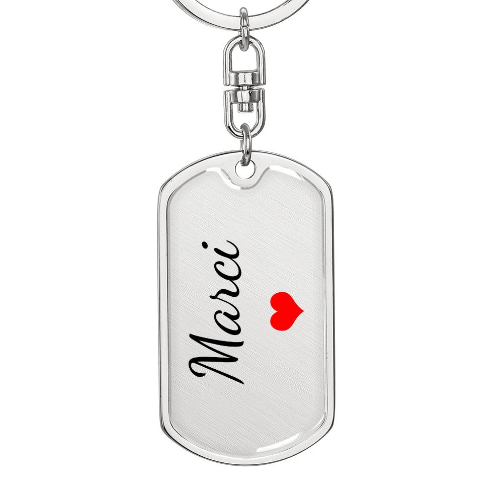 Marci Keychain – Custom Name Keychain for Women