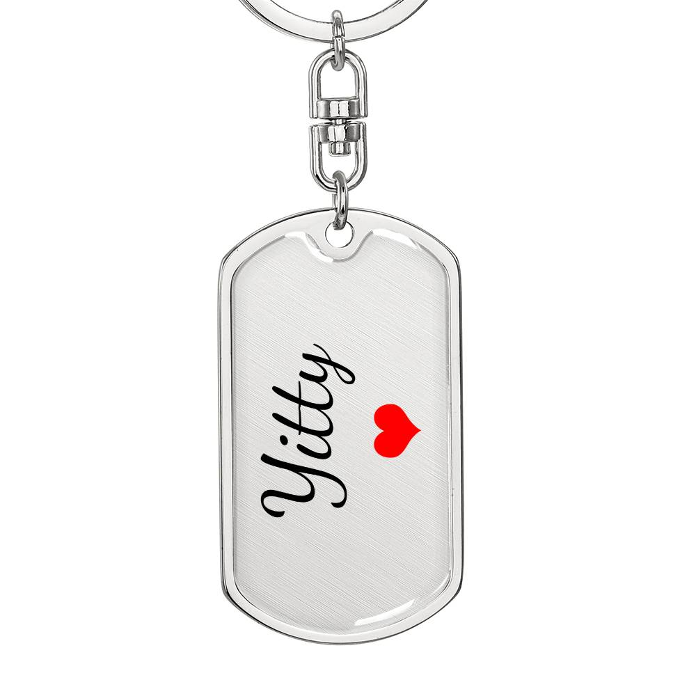 Yitty Keychain – Custom Name Keychain for Women