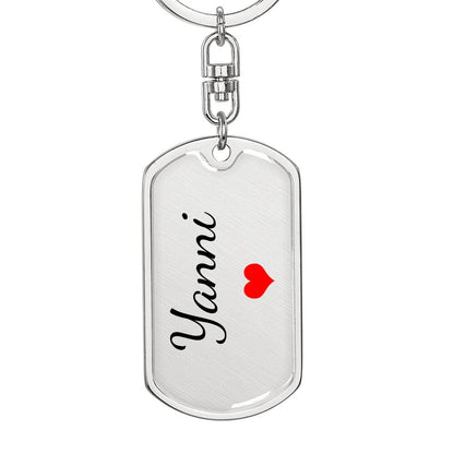 Yanni Keychain – Custom Name Keychain for Women