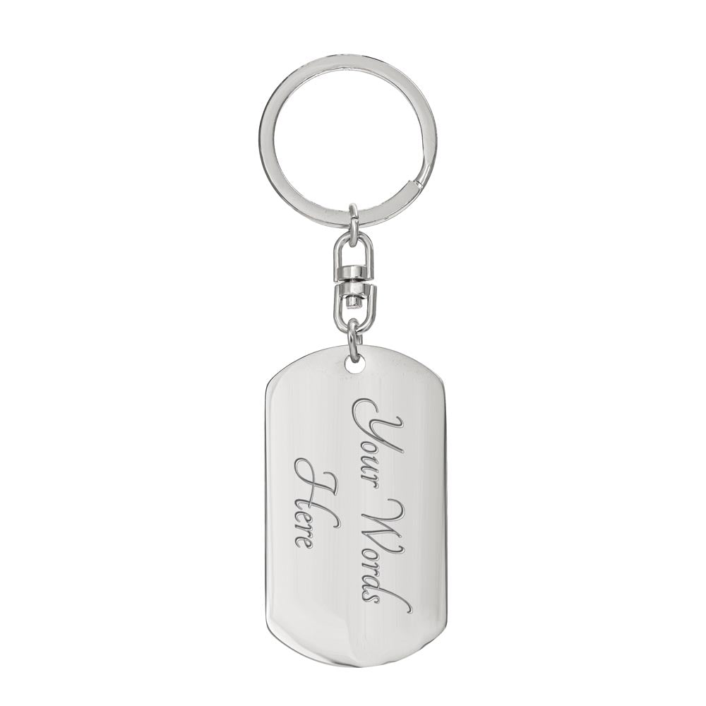 Laurel Keychain – Custom Name Keychain for Women