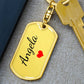 Angela Keychain – Custom Name Keychain for Women