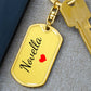 Novella Keychain – Name Keychain for Women