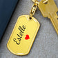 Estelle Keychain – Name Keychain for Women