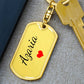 Azaria Keychain – Custom Name Keychain for Women