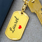 Laurel Keychain – Custom Name Keychain for Women