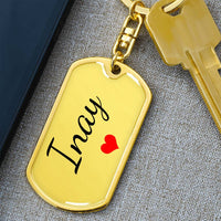 Load image into Gallery viewer, Inay Gift, Filipino Mom Gift, Mahal Kong Inay Personalized Keychain, Pinay Mothers Day Keepsake from Anak

