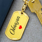 Okaasan Keychain, Japanese Mom Gift Personalized, Haha no Hi Mothers Day Keepsake