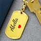 Abella Keychain – Custom Name Keychain for Women