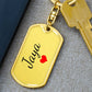 Jaya Keychain – Custom Name Keychain for Women