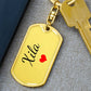 Xila Keychain – Custom Name Keychain for Women