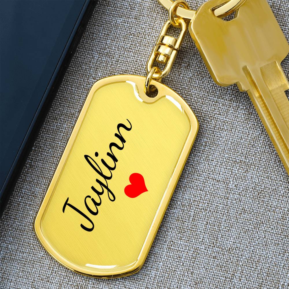 Jaylinn Keychain – Name Keychain for Women