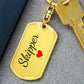 Skipper Keychain – Name Keychain for Women
