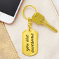 You are Awesome Keychain - Inspirational Gifts for Women - Encouragement Birthday Christmas