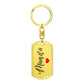 Regalo para Mamita, Llavero Personalizado Grabado, Dia de las Madres Keepsake from Hijos, Sentimental Latina Mom Gift