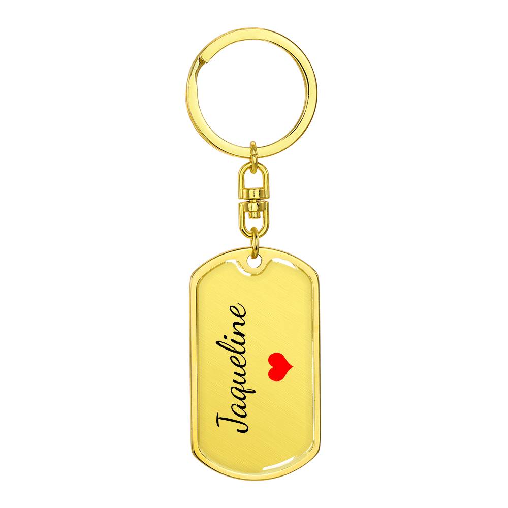 Jaqueline Keychain – Name Keychain Gift