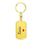 Kesia Keychain – Custom Name Keychain for Women