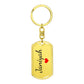Janiyah Keychain – Name Keychain for Women