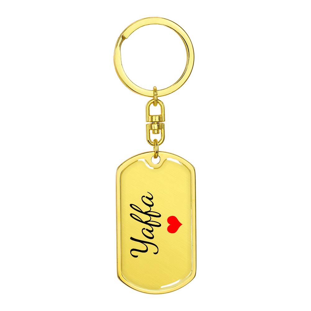 Yaffa Keychain – Custom Name Keychain for Women