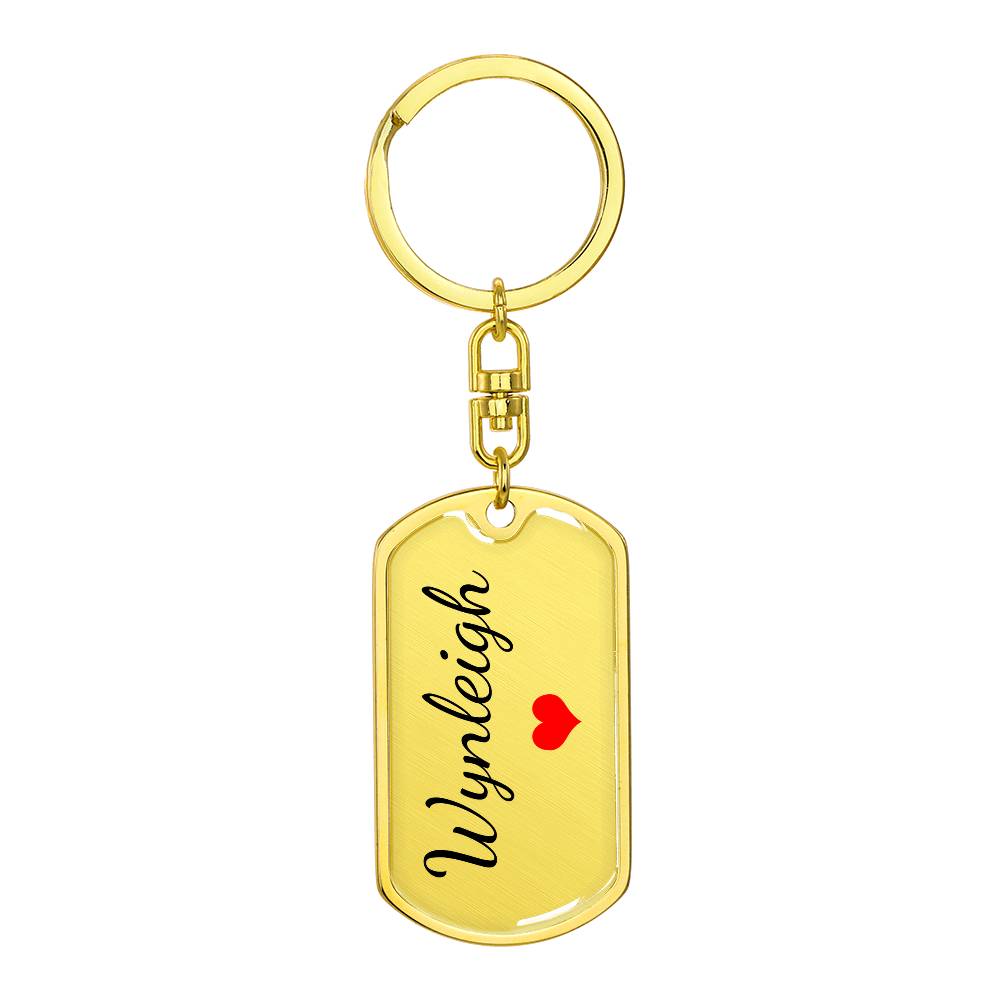 Wynleigh Keychain – Name Keychain Gift