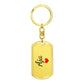 Aja Keychain – Custom Name Keychain for Women