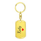 Katy Keychain – Custom Name Keychain for Women