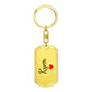 Kym Keychain – Custom Name Keychain for Women