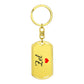 Zel Keychain – Custom Name Keychain for Women