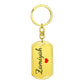 Zamiyah Keychain – Name Keychain for Women
