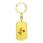Aiza Keychain – Custom Name Keychain for Women