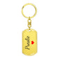 Preslie Keychain – Name Keychain for Women