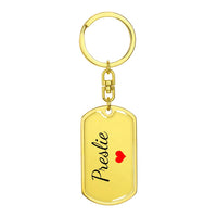 Load image into Gallery viewer, Preslie Keychain – Name Keychain for Women
