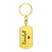 Load image into Gallery viewer, Kendyll Keychain – Name Keychain for Women

