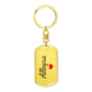 Allegra Keychain – Name Keychain for Women