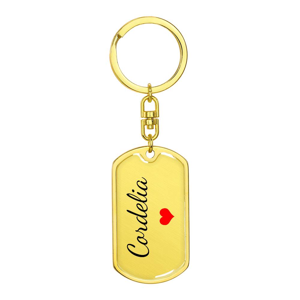 Cordelia Keychain – Name Keychain Gift