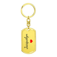 Load image into Gallery viewer, Jacquelyn Keychain – Name Keychain Gift
